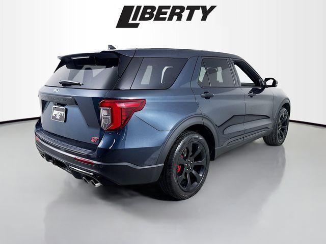 Photo of 2022 Stone Blue Metallic Ford Explorer