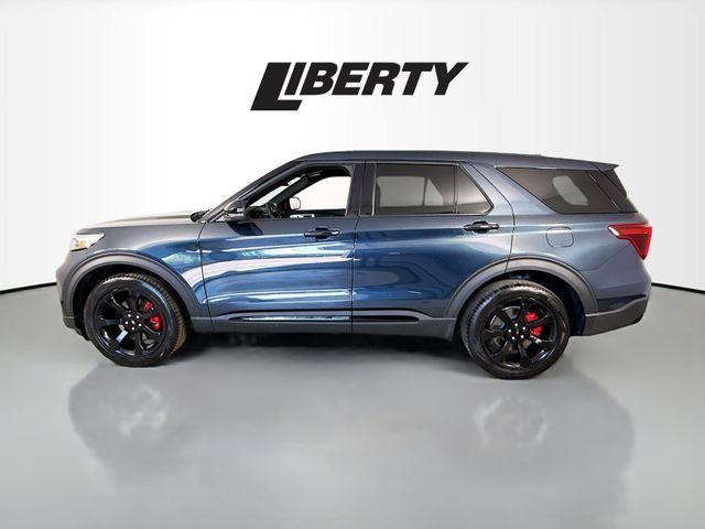 Photo of 2022 Stone Blue Metallic Ford Explorer