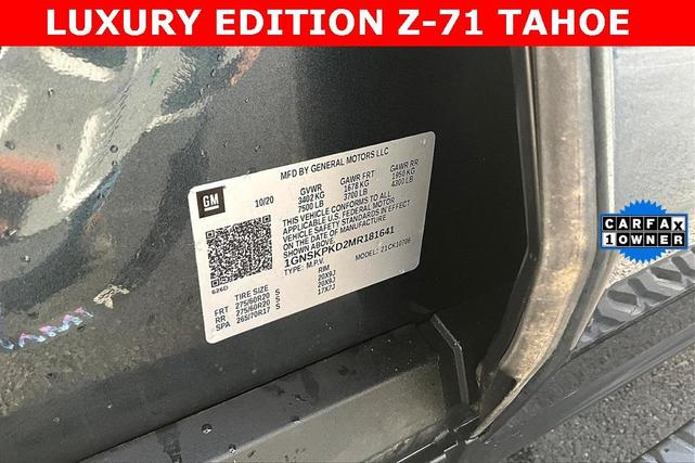 Photo of 2021 Shadow Gray Metallic Chevrolet Tahoe