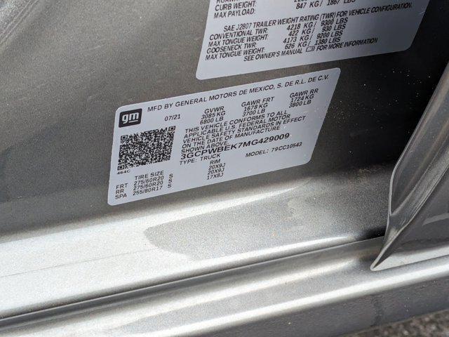 Photo of 2021 Satin Steel Metallic Chevrolet Silverado 1500