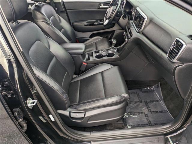 Photo of 2021 Black Cherry Kia Sportage