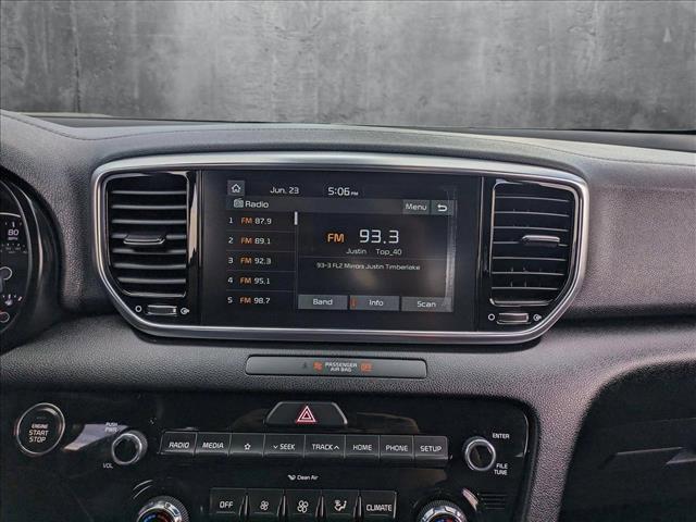 Photo of 2021 Black Cherry Kia Sportage