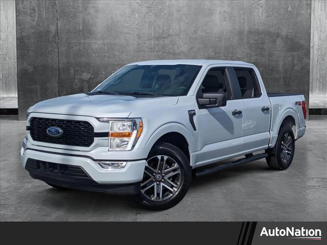 Photo of 2021 Space White Metallic Ford F-150