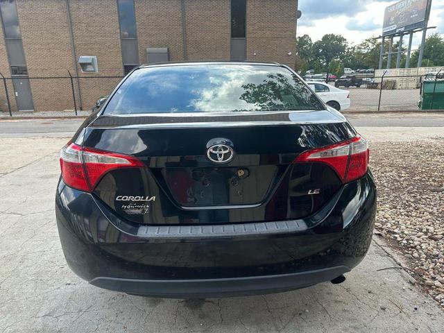 Photo of 2016 Black Sand Pearl Toyota Corolla