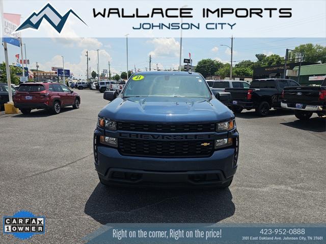 Photo of 2021 Northsky Blue Metallic Chevrolet Silverado 1500