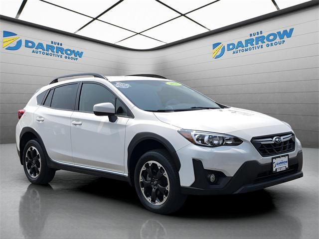 Photo of 2021 Crystal White Pearl Subaru Crosstrek