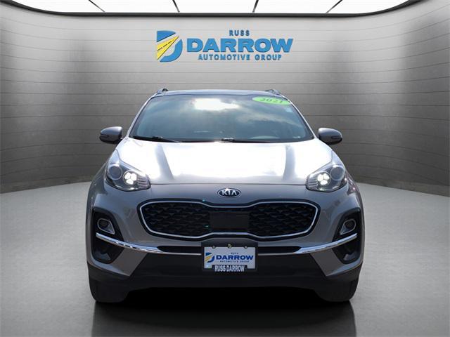 Photo of 2021 Steel Gray Kia Sportage