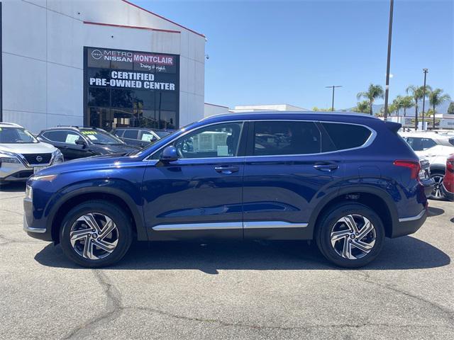Photo of 2022 Stormy Blue Hyundai SANTA FE