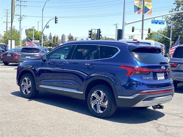 Photo of 2022 Stormy Blue Hyundai SANTA FE