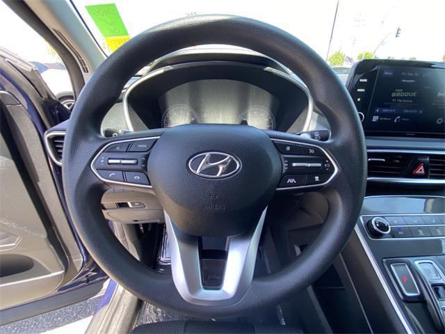 Photo of 2022 Stormy Blue Hyundai SANTA FE