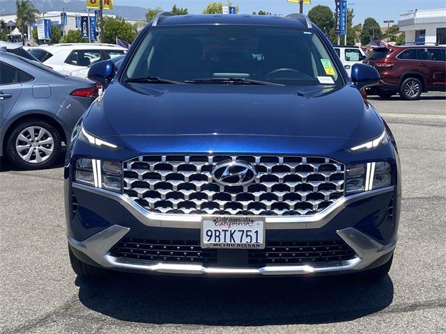 Photo of 2022 Stormy Blue Hyundai SANTA FE