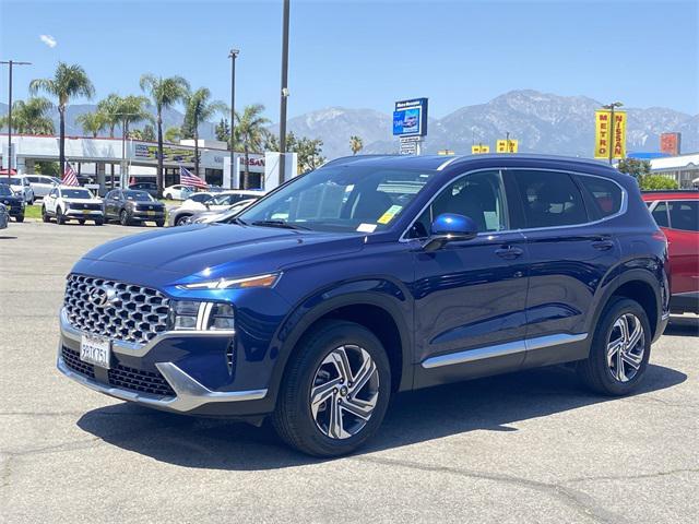 Photo of 2022 Stormy Blue Hyundai SANTA FE