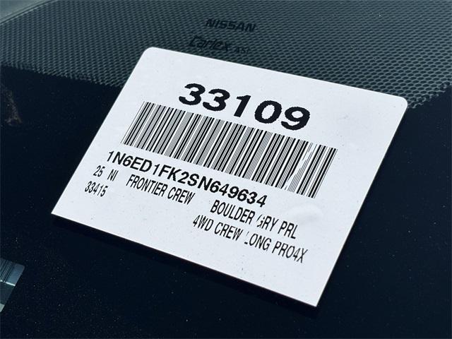 Photo of 2025 Gray Nissan Frontier