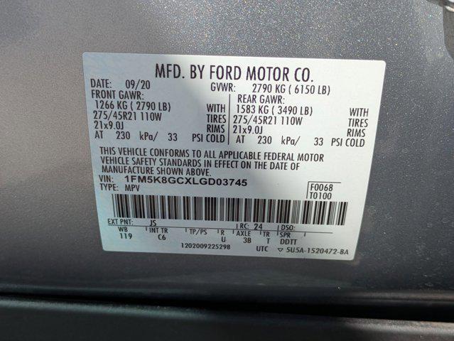 Photo of 2020 Iconic Silver Metallic Ford Explorer