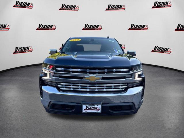 Photo of 2021 Northsky Blue Metallic Chevrolet Silverado 1500