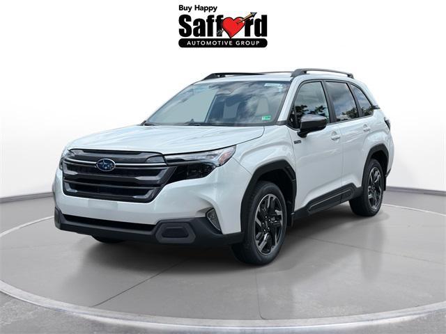 Photo of 2025 White Pearl Subaru Forester Hybrid