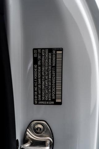 Photo of 2022 Carrara White Metallic Porsche 911
