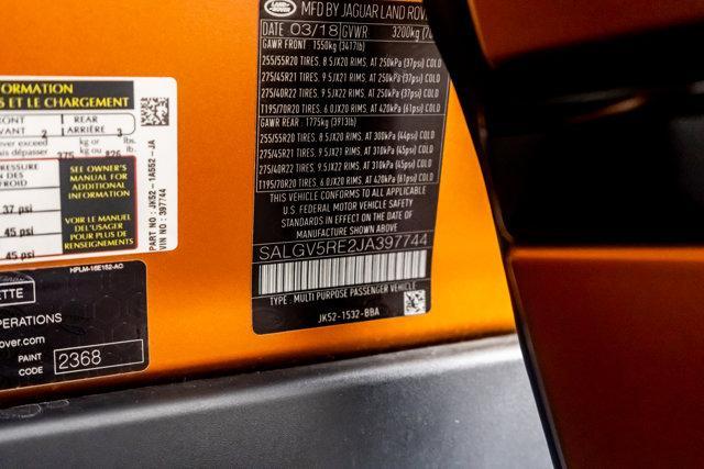 Photo of 2018  Land Rover Range Rover
