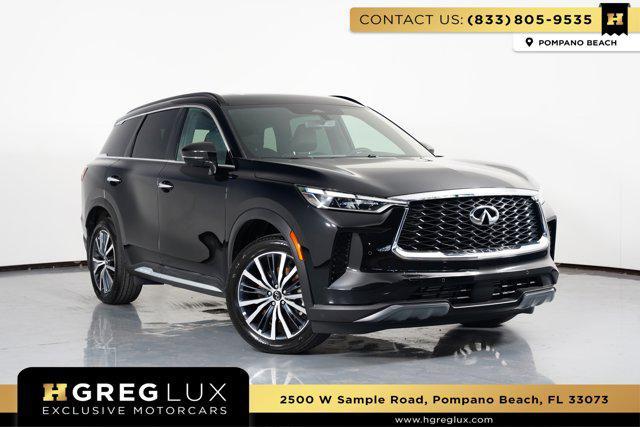 Photo of 2025 Mineral Black INFINITI QX60
