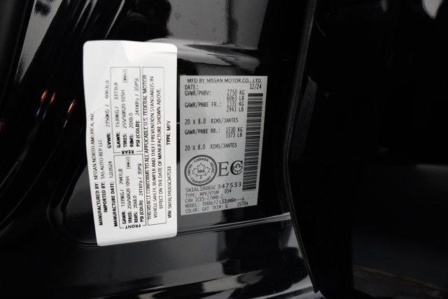 Photo of 2025 Mineral Black INFINITI QX60