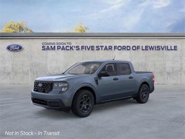 Photo of 2025 Azure Gray Metallic Tri-Coat Ford Maverick