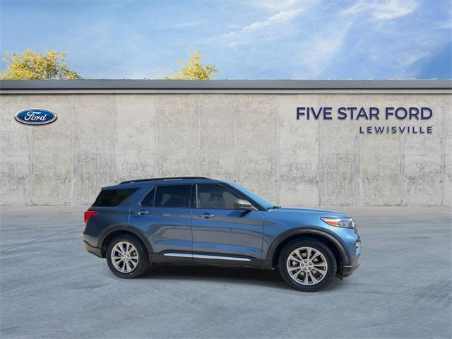 Photo of 2020 BLUE METALLIC Ford Explorer
