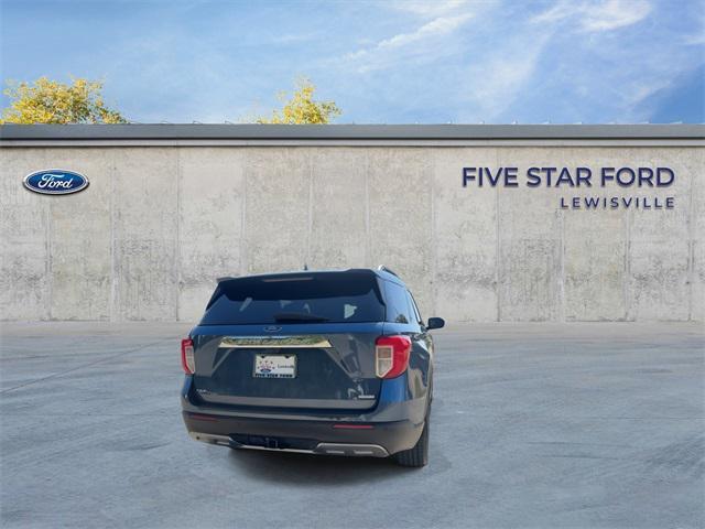 Photo of 2020 BLUE METALLIC Ford Explorer
