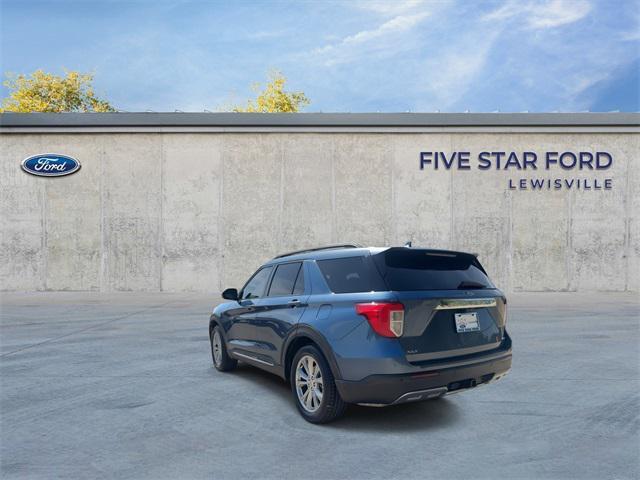 Photo of 2020 BLUE METALLIC Ford Explorer
