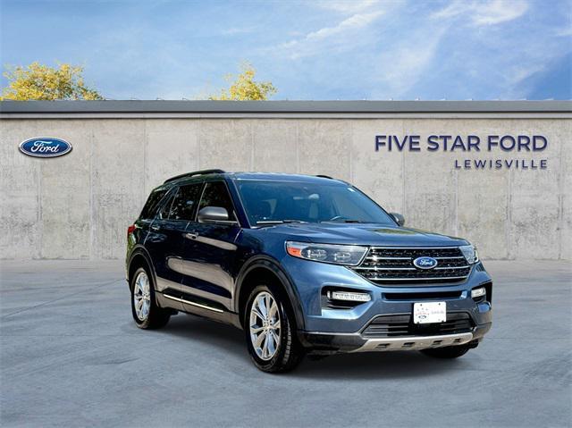 Photo of 2020 BLUE METALLIC Ford Explorer