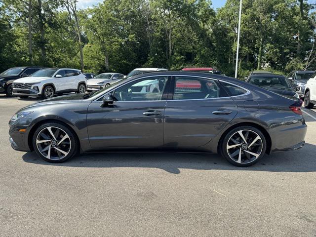 Photo of 2021 Portofino Gray Hyundai SONATA