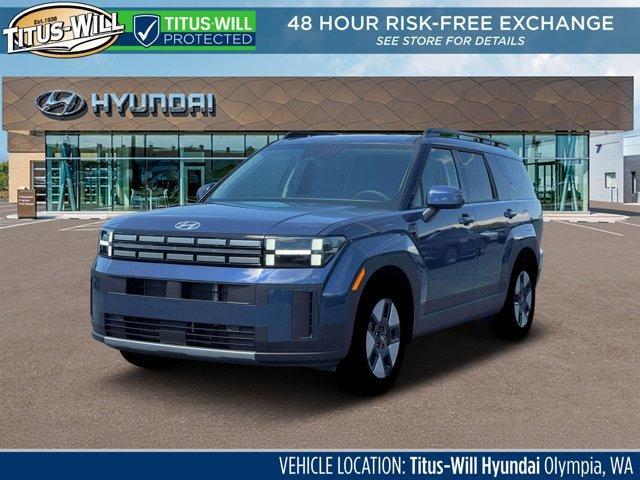 Photo of 2026 Atlantic Blue Hyundai SANTA FE HEV