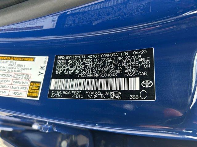 Photo of 2023 Blue Toyota Prius