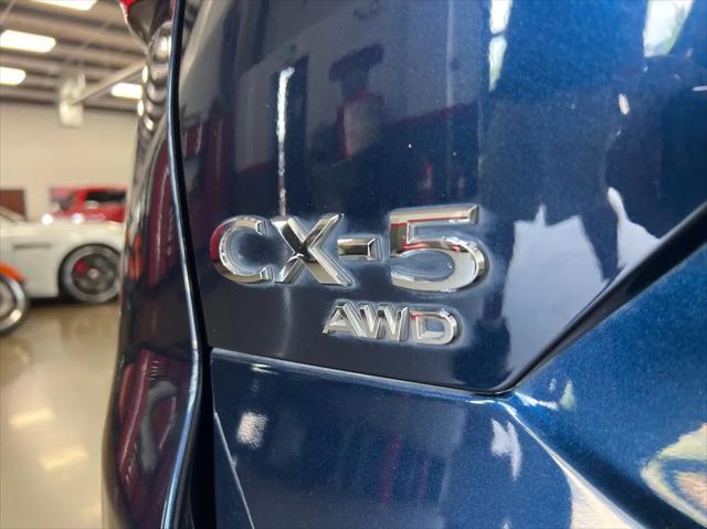 Photo of 2021 Deep Crystal Blue Mica Mazda CX-5