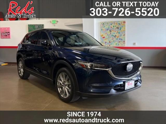 Photo of 2021 Deep Crystal Blue Mica Mazda CX-5