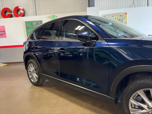 Photo of 2021 Deep Crystal Blue Mica Mazda CX-5