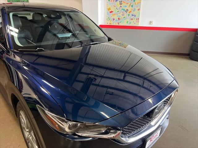 Photo of 2021 Deep Crystal Blue Mica Mazda CX-5