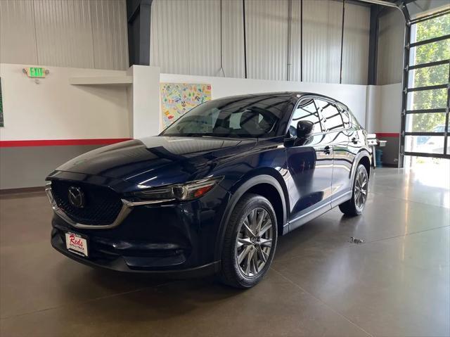 Photo of 2021 Deep Crystal Blue Mica Mazda CX-5