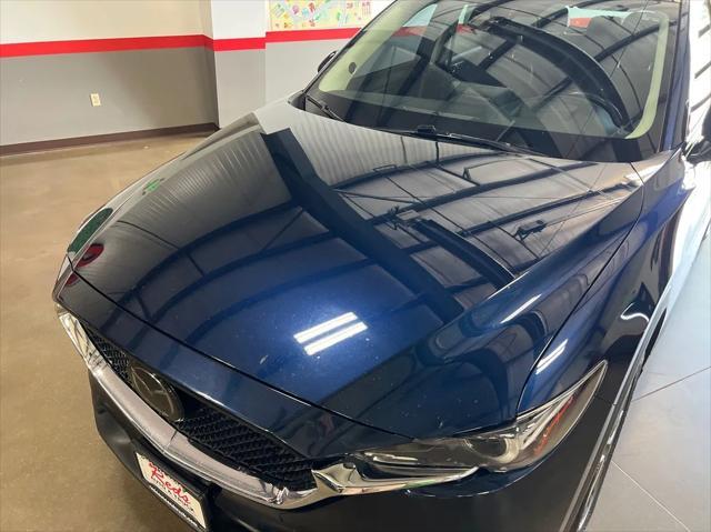 Photo of 2021 Deep Crystal Blue Mica Mazda CX-5