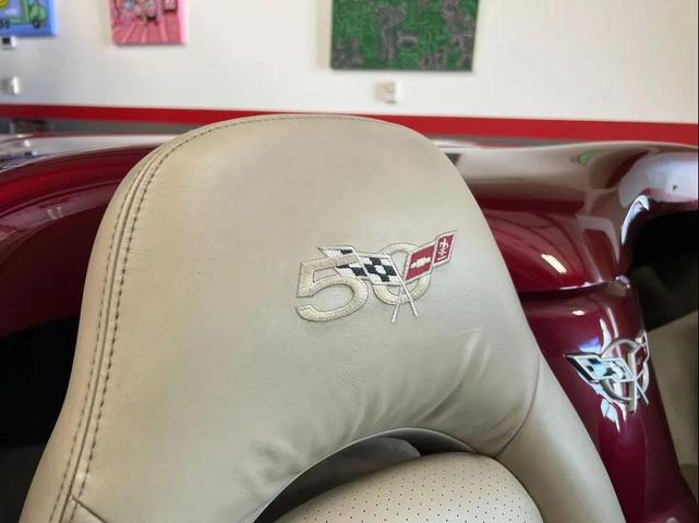Photo of 2003 50th Anniversary Red Chevrolet Corvette