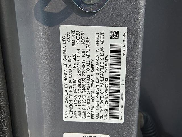 Photo of 2023 Lunar Silver Metallic Honda CR-V