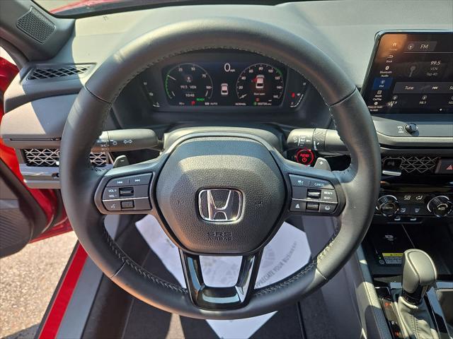 Photo of 2025 Radiant Red Metallic Honda Accord Hybrid