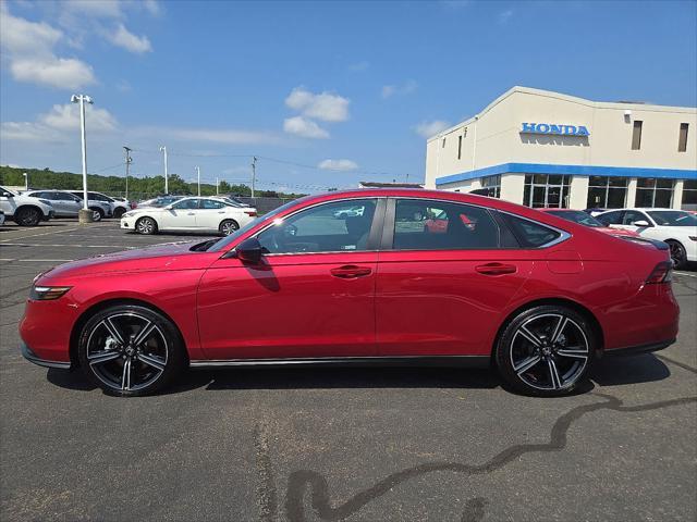 Photo of 2025 Radiant Red Metallic Honda Accord Hybrid