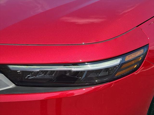 Photo of 2025 Radiant Red Metallic Honda Accord Hybrid