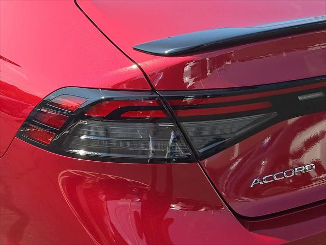 Photo of 2025 Radiant Red Metallic Honda Accord Hybrid