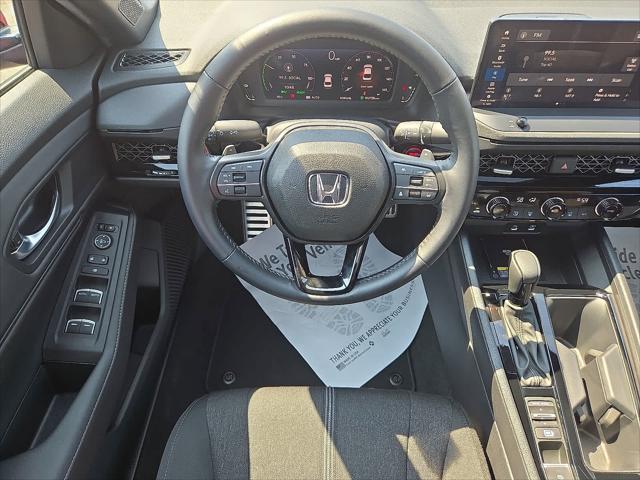 Photo of 2025 Radiant Red Metallic Honda Accord Hybrid