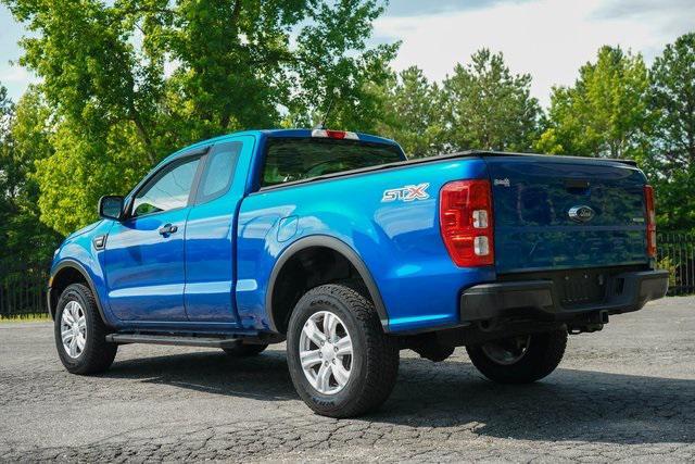 Photo of 2019 Lightning Blue Ford Ranger