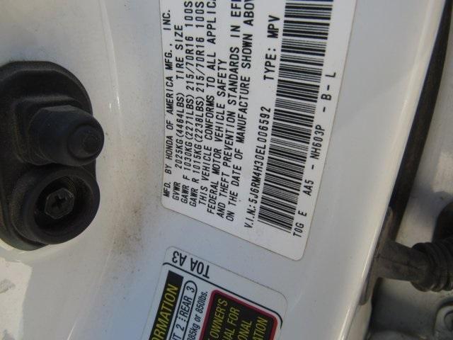 Photo of 2014 White Diamond Pearl Honda CR-V
