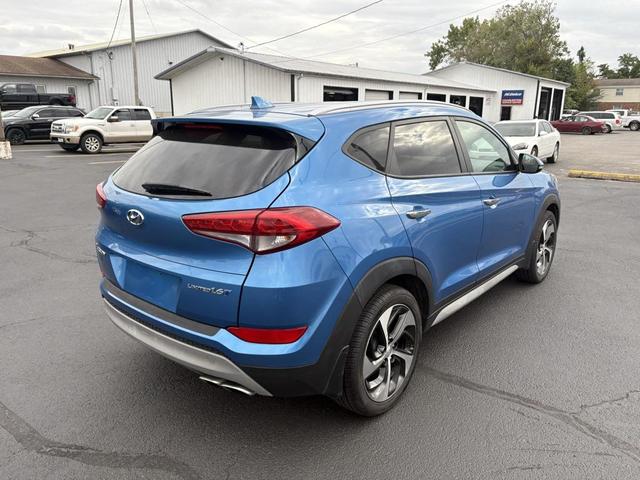 Photo of 2017 Caribbean Blue Hyundai TUCSON