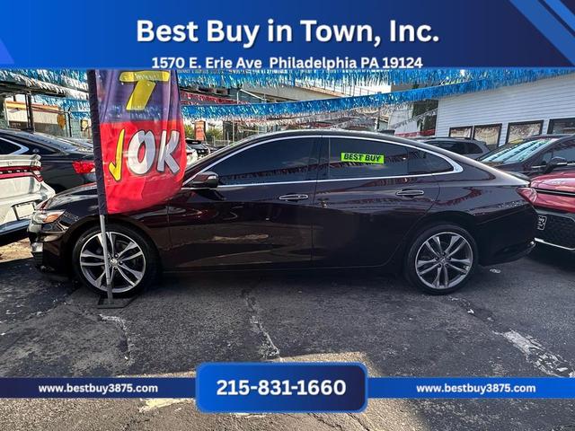 Photo of 2021 Black Cherry Metallic Chevrolet Malibu