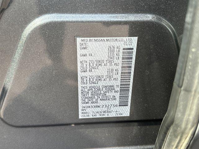 Photo of 2022 Gun Metallic Nissan Pathfinder